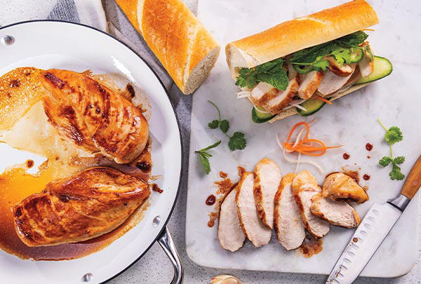 soy marinated chicken breast
